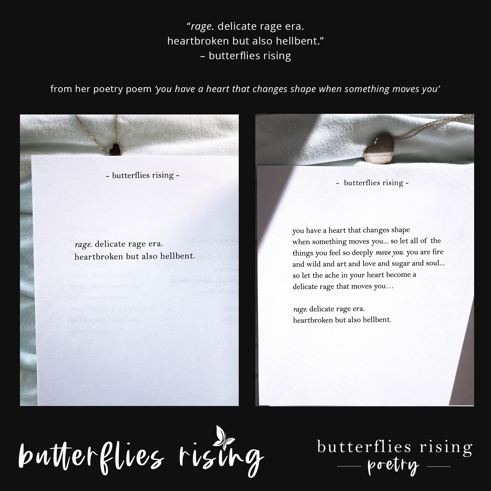 rage. delicate rage era. heartbroken but also hellbent.